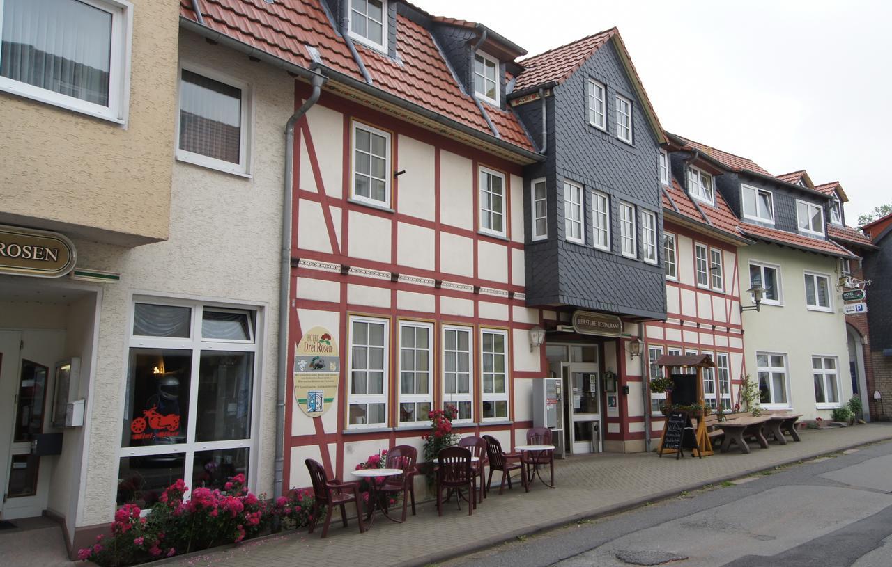 Leinefelde-Worbis Hotel "Drei Rosen" Ohg Regina & Hans - Peter Fassbinder חדר תמונה